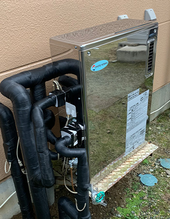 お風呂、キッチン、洗面所、家中の快適を支えています