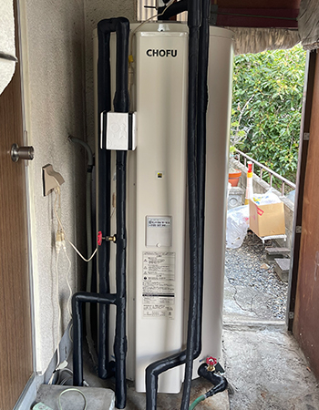 給水管洗浄について